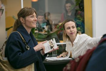 Die ersten Gäste trudeln ein