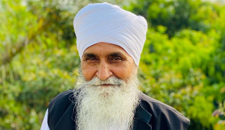 Portrait von Sant Khem Singh