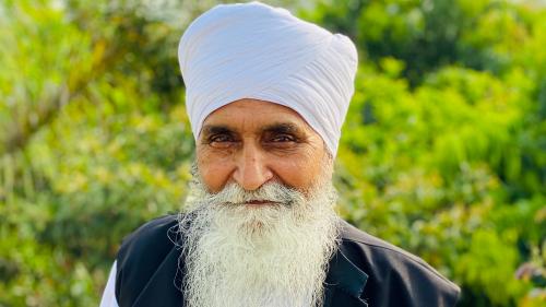 Portrait von Sant Khem Singh